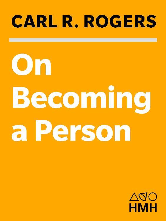 On Becoming a Person